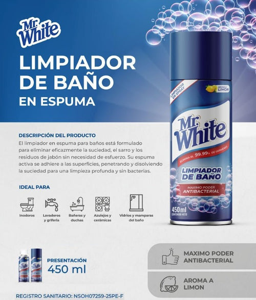 Limpiador de Baño Mr. White