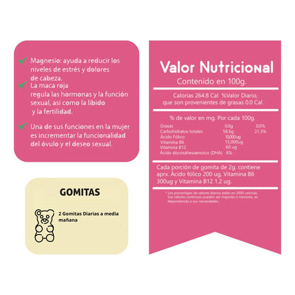 Gomitas De Aguaje